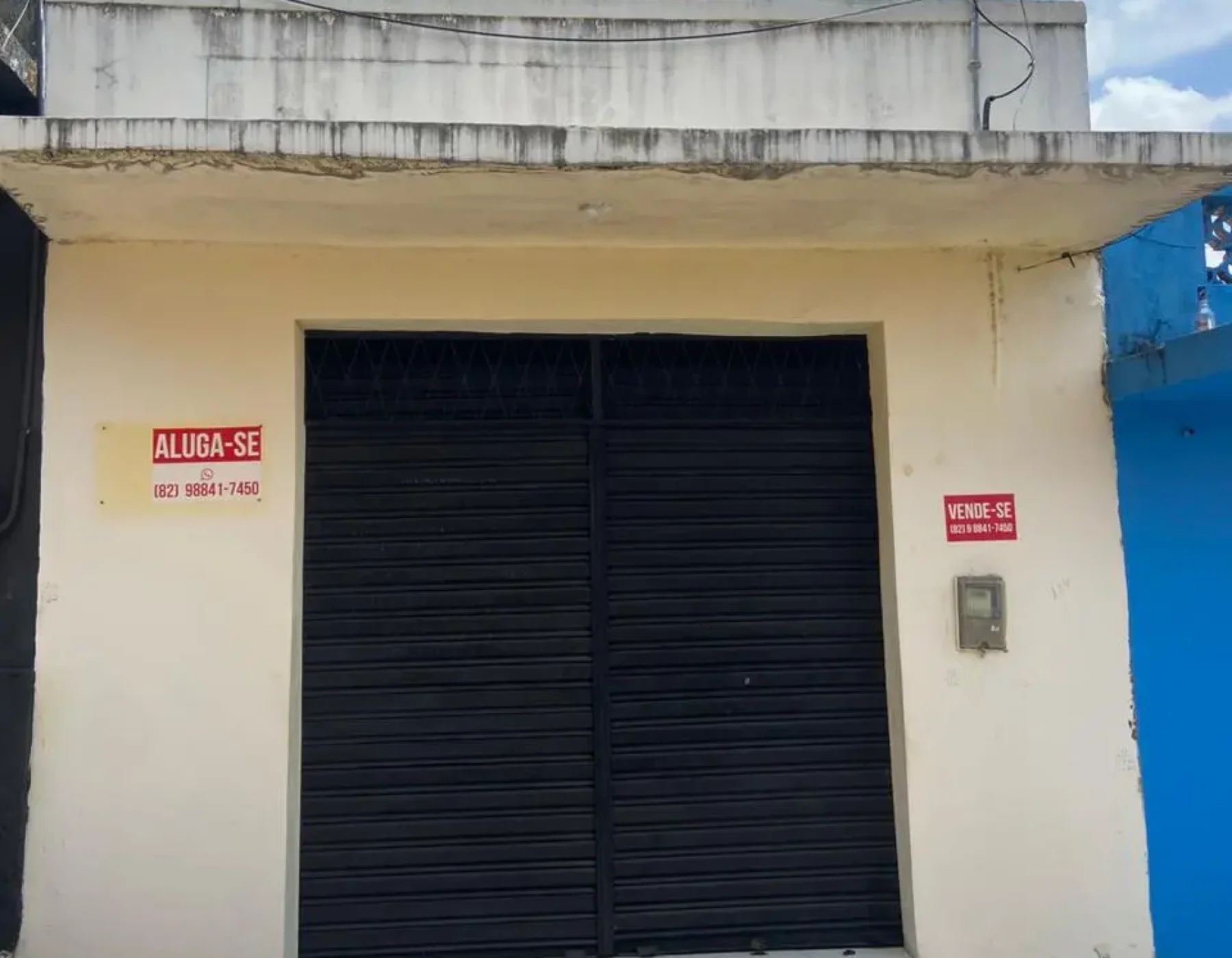 Fachada prédio comercial Nilo Peçanha